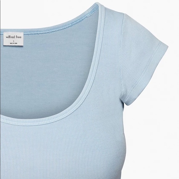 Wilfred Free Prize T-Shirt in Pastel Blue, Size S - Picture 2 of 12